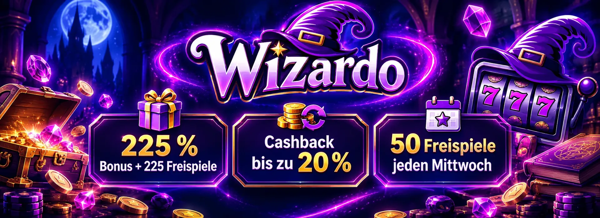 225 % + 225 Freispiele