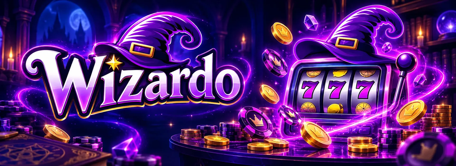 Wizardo Casino Willkommensbonus 225 Prozent und 225 Freispiele